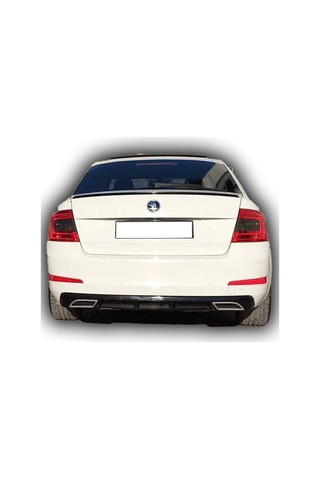 Skoda Octavia M3 Uyumlu Yedek Parça Spoiler Boyasız