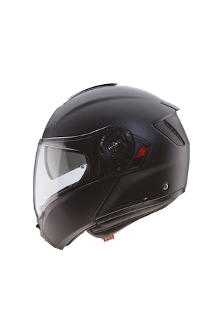 Caberg Levo X Matt Black Güneş Vizörlü Çene Açılır Motosiklet Kaskı Siyah