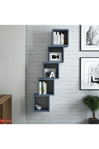 Variant Variant Box Duvar Rafı - Mavi