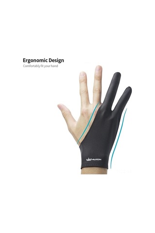 Didadodo Huion Gl200 Çizim Eldiveni - İki Parmaklı, Hafif, Terletmeyen Grafik Tableti Aksesuarı Kullanıcı Dostu Diğer