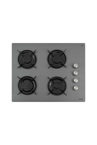 Vestel AF-6682 G-LF + AO-65104 G + AD 63340 G Eğik Gri Cam Ekonomik Set 2