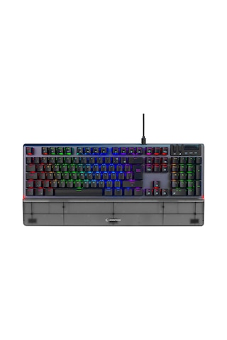 Rampage Carbon Blue Switch RGB Mekanik Oyuncu Klavye