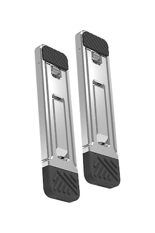 2 Adet Ayarlanabilir Stand Masa Üstü Cep Telefonu Standı Mini Telefon Standı Katlanabilir Telefon Tutucu 5.33x1.42x0.35cm Gümüş Çok Renkli