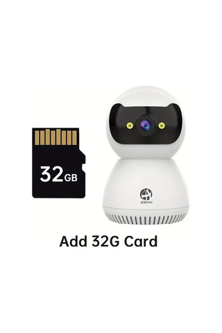 Xuweiwei Jooan 2mp Full Hd Güvenlik Kamerası St9c 32g Card Renkli Gece Görüşü İki Yönlü Ses Hareket Algılama 5g 2 4g Wifi Ev İçi Gözetim