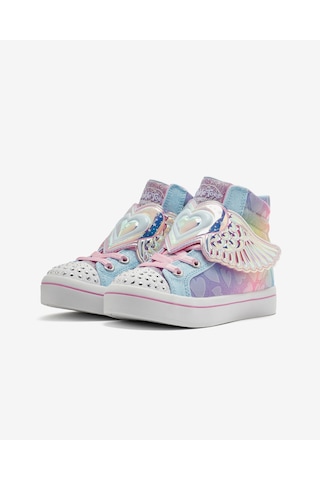 Skechers Twi-lites 2.0 - Flying Love Büyük Kız Çocuk Mavi Işıklı Spor Ayakkabı 314393l Lbmt Mavi