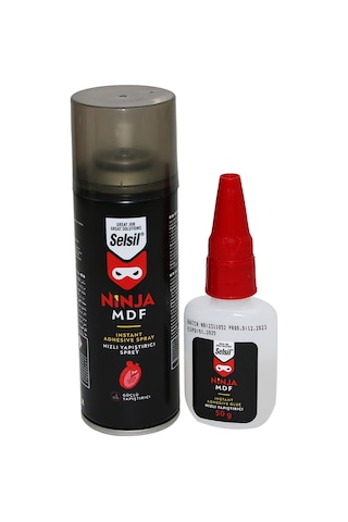 Selsil Nınja 200ml+50gr Hızlı Yapıştırıcı 4247 Selsil Nınja 200ml+50gr Hızlı Yapıştırıcı 4247