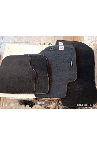 Opel Corsa F 2020 + Paspas Takım Halı Kaydırmaz Ltrop0007