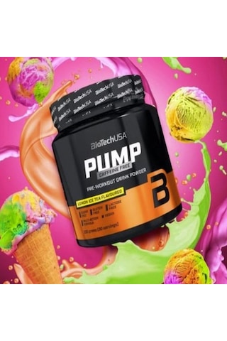 Bıotech Usa Pump Preworkout Caffeine Stim Free 330 G