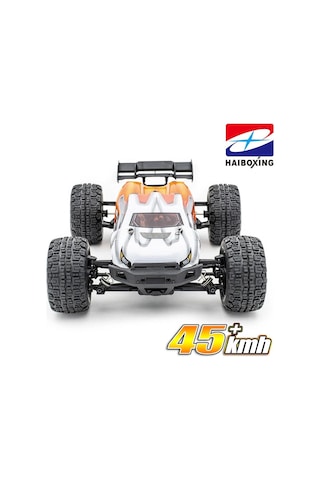 Haıboxıng 1/16th Scale 4wd Brushless Truck Uzaktan Kumandalı Araba Rtr Turuncu + 1500 Mah 7.4v 2s 30c Lipo Batarya
