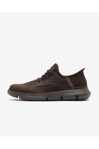 Skechers Garza - Gervın Erkek Kahverengi Günlük Ayakkabı 205046 Coc Kahverengi