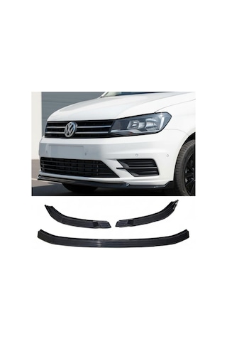 Volkswagen Caddy Ön Tampon Altı Lip 3 Parça 2016-2020