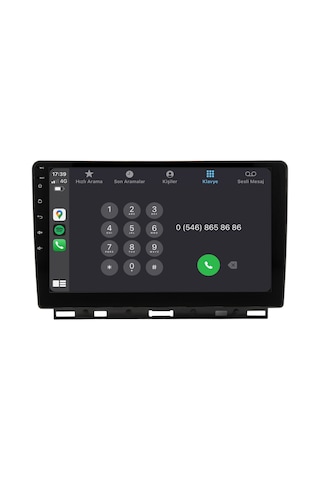 Renault Clio 5 Android Multimedya Sistemi 2020-2023 Crv-4450xr
