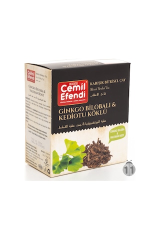 Cemil Efendi Ginkgo Biloba Kedi Otu Köklü Bitki Çayı 60'lı 90 G