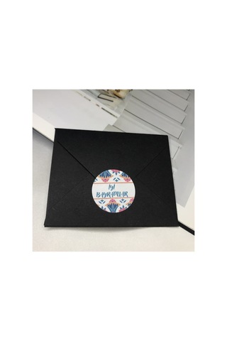 İyi Bayramlar Yuvarlak Mat Etiket Ramazan Kurban Festival Sticker 3 Cm - 200 Adet Çok Renkli