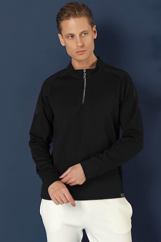 Swt 012 Swea Slim Fit Lacivert Spor 47 - Sweatshırt Lacivert