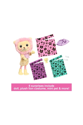 Barbie Cutie Reveal Bebekler Chelsea Sevimli Kostümler Serisi - Aslan HKR21
