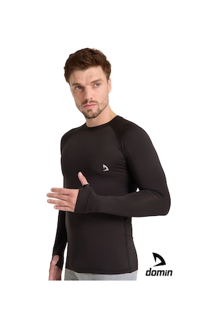 Hnc Sport Erkek Siyah Parmak Detaylı Compression Spor Body T-shirt: Hareket Özgürlüğü Ve Şıklık Bir Arada