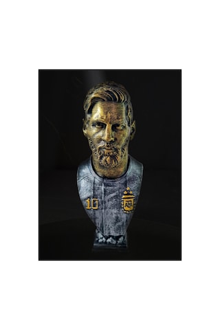 Eselya3d Messi Büst -barcelona Lionel Messi Figür - Messi Hediye Biblo -15cm
