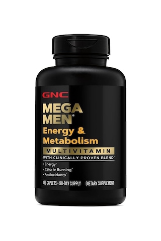 Gnc Mega Men Energy & Metabolism Multivitamin 180 Tablet