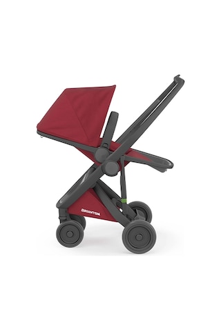 Greentom Reversible Çift Yönlü Bebek Arabası Siyah Şasi