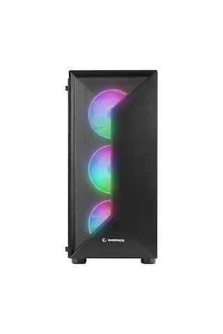 Rampage Trıangle 4x120mm Rgb Fanlı Midt Atx Gaming Oyuncu Kasası