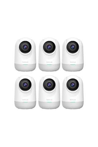 Botslab 360+ C211 2k Pro Medium Bundle Wifi 360 Akıllı Güvenlik Kamerası Bebek Monitörü Evcil Hayvan Kamerası İç Mekan Kamerası Ip Kamera 6'lı Paket