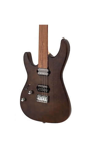 New Orleans Fts240 Mat Koyu Kahve Solak Elektro Perdesiz Gitar