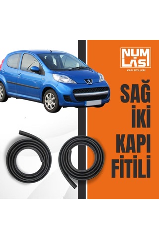Peugeot 107 Sağ Ön Ve Arka Kapı Fitili-a Kalite-numlas-nm3729