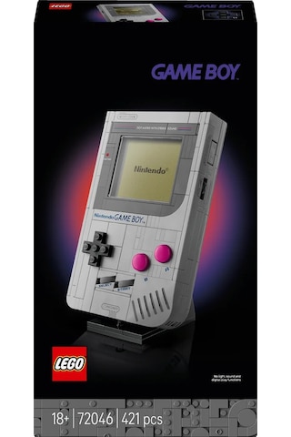 LEGO® Game Boy™ 72046 - Yetişkin Nintendo® Hayranları için Yaratıcı Model Yapım Seti (421 Parça)