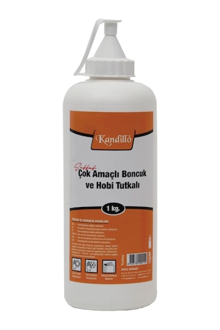 Çok Amaçlı Boncuk ve Hobi Tutkalı 1 KG Ahşap Keçe Kumaş Tutkal