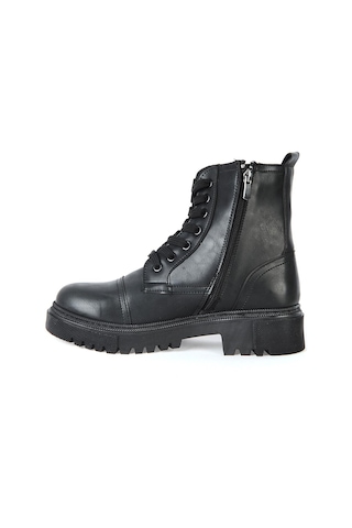M.P Mp 222-2736zn Siyah Kadın Düz Bot 001