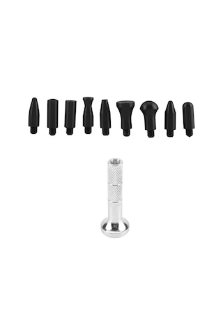 Geeroyoo Metal Ve Plastik Gövde Değiştirilebilir Uçlu Çukur Tamir Aleti - Araba, Buzdolabı, Çamaşır Makinesi İçin Hafif Ve Dayanıklı