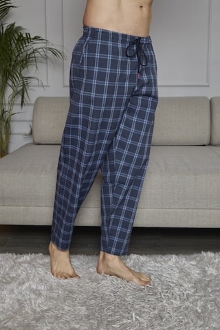 Kly Poplin Tek Pijama Altı Bordo