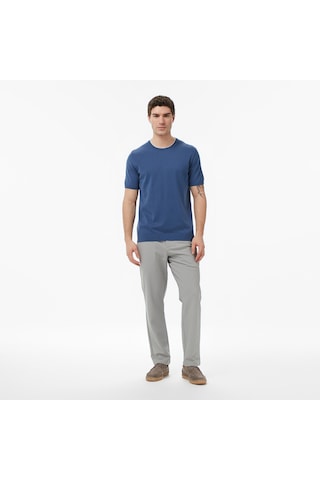 Nautica Erkek Mavi Regular Fit Kısa Kollu Triko Düz S65110t