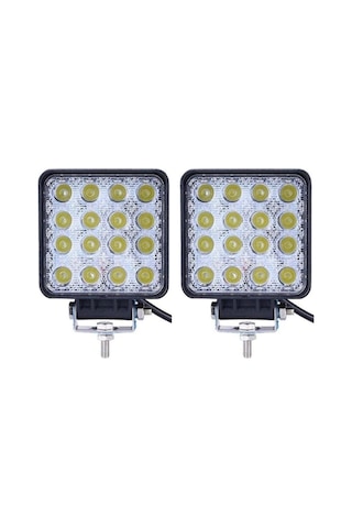 12 Adet 16 Ledli Sis Farı Çalışma Lambası 12 Volt