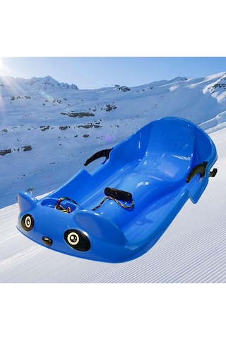 Homyl Çocuklar Kar Kızağı Kızak Çim Kum Kayan Yokuş Mavi