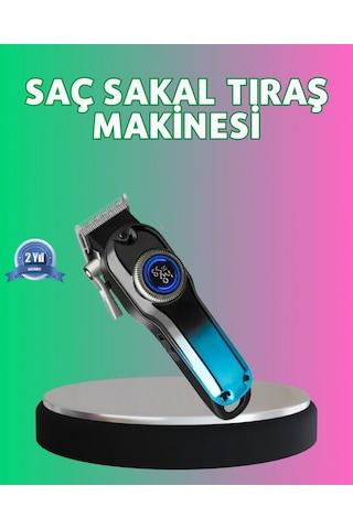 4 Limit Tarağı Ve Ayarlanabilir Kesim Uzunluğu Saç Makinesi