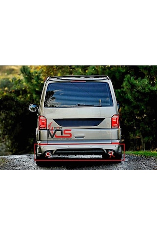 Volkswagen Transporter T7 Arka Tampon Eki Fiberglass Boyasız