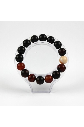 Trendooze Takı Şeffaf Saat Boncuk Bileklik Bileklik Akrilik Hu