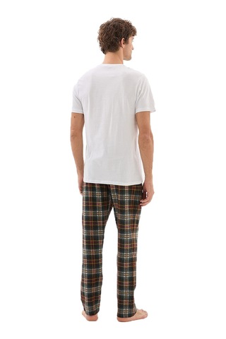 Erkek Pijama Altı 40671 - Yeşil Yeşil