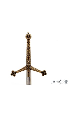 Denix Koleksiyon Grubu-MEKTUP AÇACAĞI CLAYMORE KILICI ort 25 cm