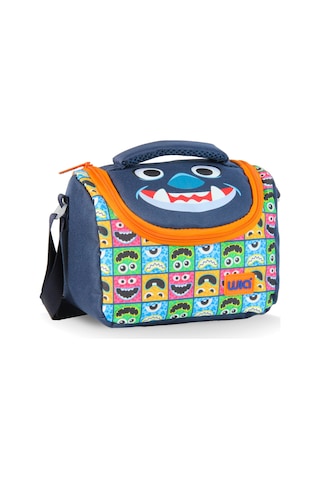 Wia Monster Erkek Çocuk Termoslu Beslenme Çantası Lacivert