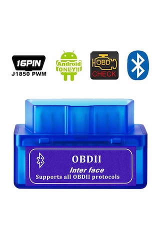 Obdıı Bluetooth Araba Arıza Tespit Cihazı Beyin Ayar Test Tamir