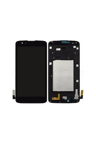 Teknonet Lg K8 K350 Uyumlu Lcd+dokunmatik+çıtalı - Siyah