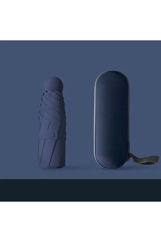 Özel Kılıflı Lacivert Şemsiye Lacivert