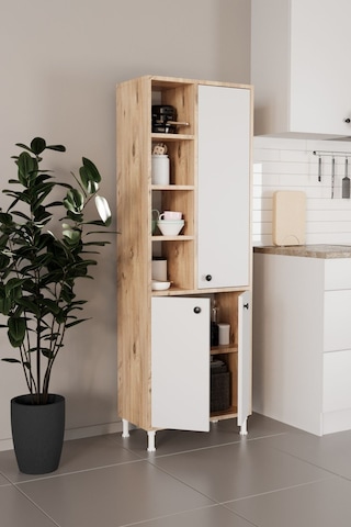 Selen Çok Amaçlı Mutfak Banyo Dolabı Atlantik Çam Atlantik Çam