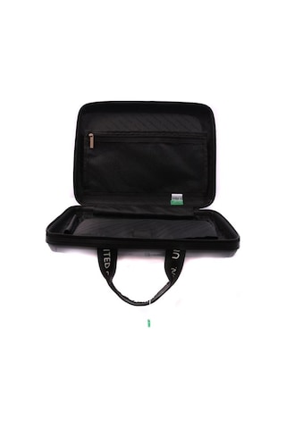 United Colors Of Benetton Benetton Logo Siyah Abs Unisex Laptop & Evrak Çantası Bnte50 Siyah Abs