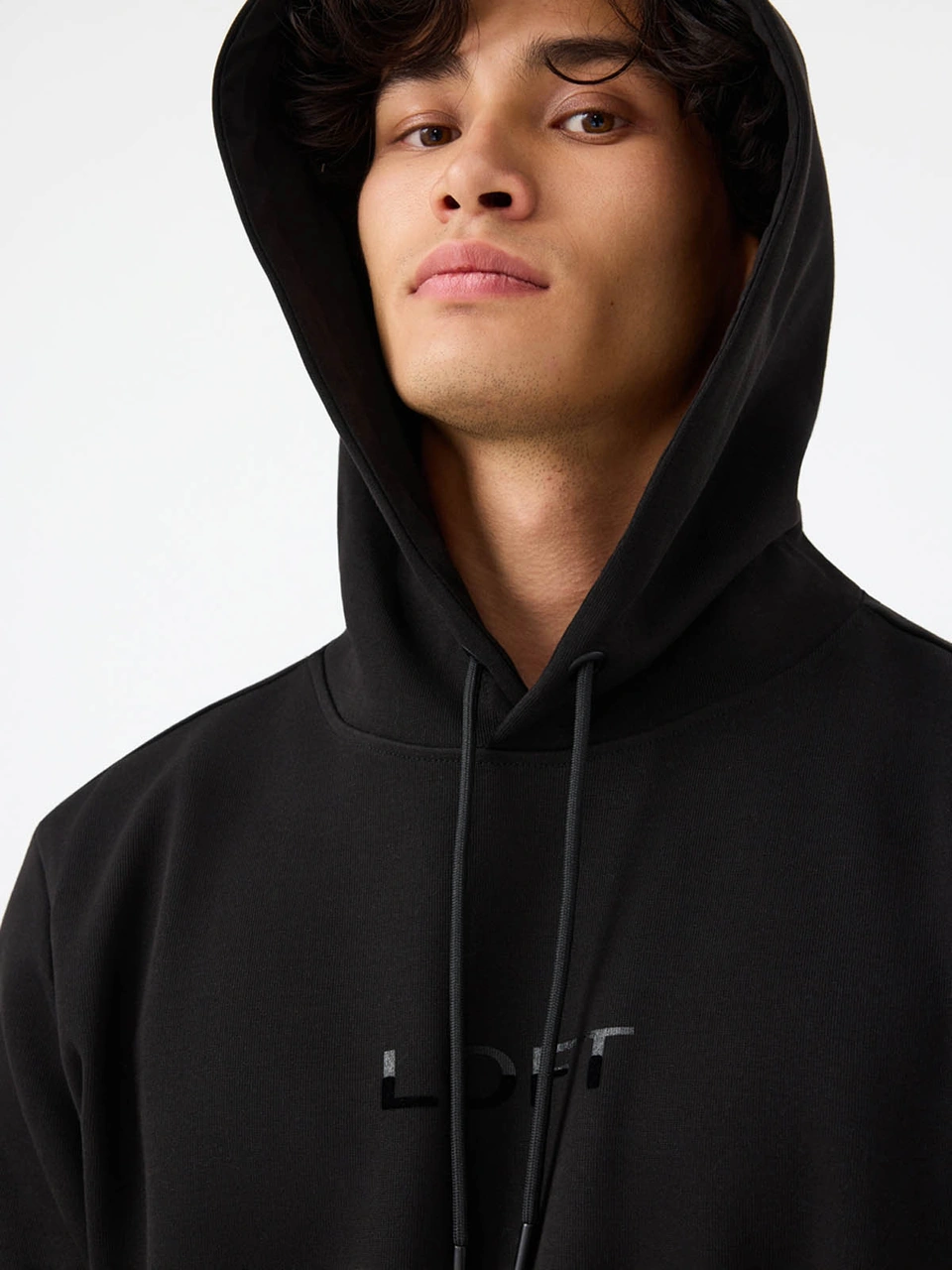 Loft Regular Fit Siyah Erkek Sweatshirt Lf2041082 Siyah