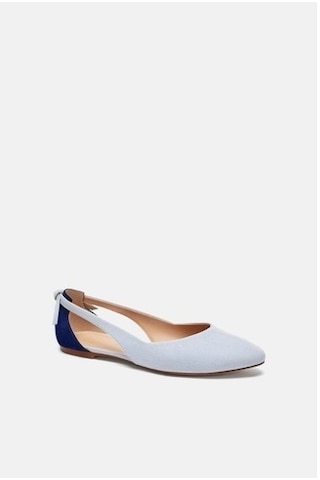 Fox Shoes Mavi/Lacivert Kadın Babet H726324002 Lacivert