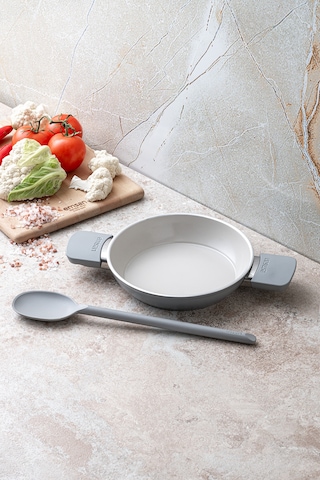 Emsan Swiss Cyrstal Rs Sahan Gri 20 Cm Gri